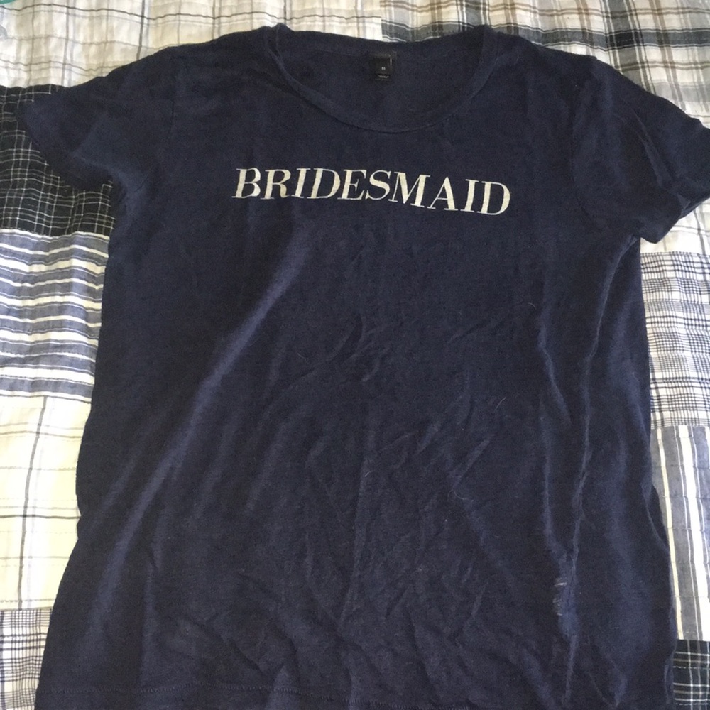 J.crew bridesmaid tee